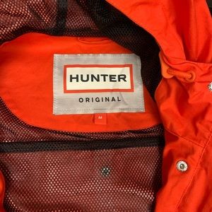 Hunter orange rain jacket - women’s size medium